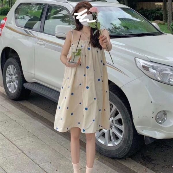 Cream Color Cute Dress